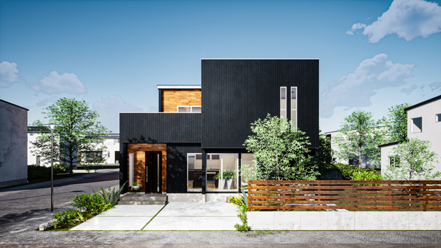 ガルバリウム+無垢住宅 ORGAのイメージ｜長野・上田・松本の新築一戸建てはハーバーハウスへ