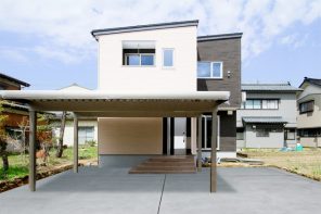 長野「奥様に嬉しい、家事ラク動線とキッズスペースのあるナチュラルモダンハウス」 ハーバーハウス長野支店