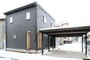 長野「フルハイトドアと和室のあるスタイリッシュモダンハウス」 ハーバーハウス長野支店