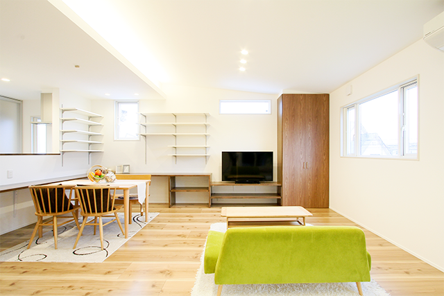 長野「ゆったり快適空間で暮らす、明るい2階リビングの家」 ハーバーハウス上越支店