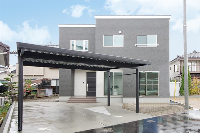 長野「効率的な動線で快適に住まうシンプルモダンハウス」 ハーバーハウス上越支店
