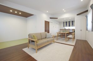 長野「勾配天井で開放感アップ 2階LDKの家」 ハーバーハウス長野支店