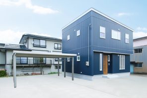 妙高市十日市「ORGA ガルバリウム外壁のアーバンモダンな家」住宅完成見学会
