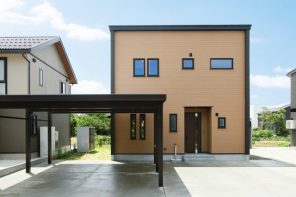 上越市頸城区上吉「スタイリッシュなファサードの家事ラクハウス」住宅完成見学会