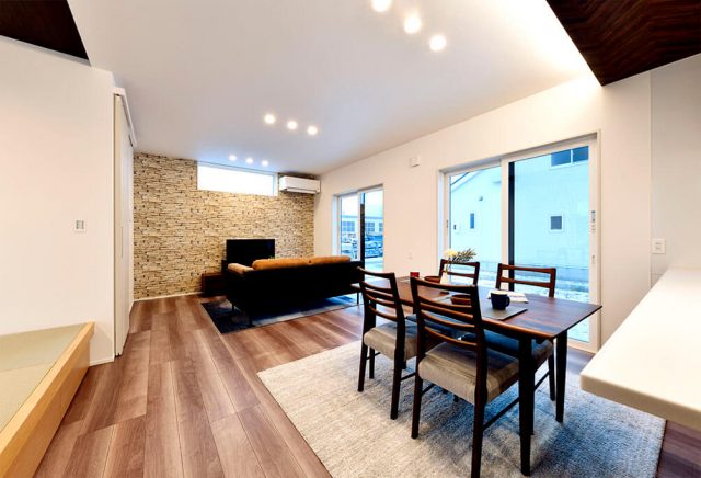 空間を有効利用した収納スペース＆コンパクトな家事動線の家 ハーバーハウス上越支店