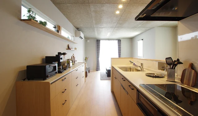 子育て家族に嬉しいパントリー＆スタディコーナー付家事楽ハウス ハーバーハウス上越支店