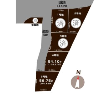 敷地図です♪