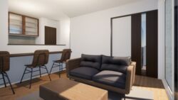 千曲市千本柳【全3区画】の内観パース