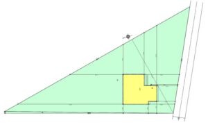 長野市若穂綿内の【土地】の配置図