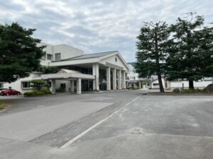 須坂市大字村山の土地の墨坂中学校
